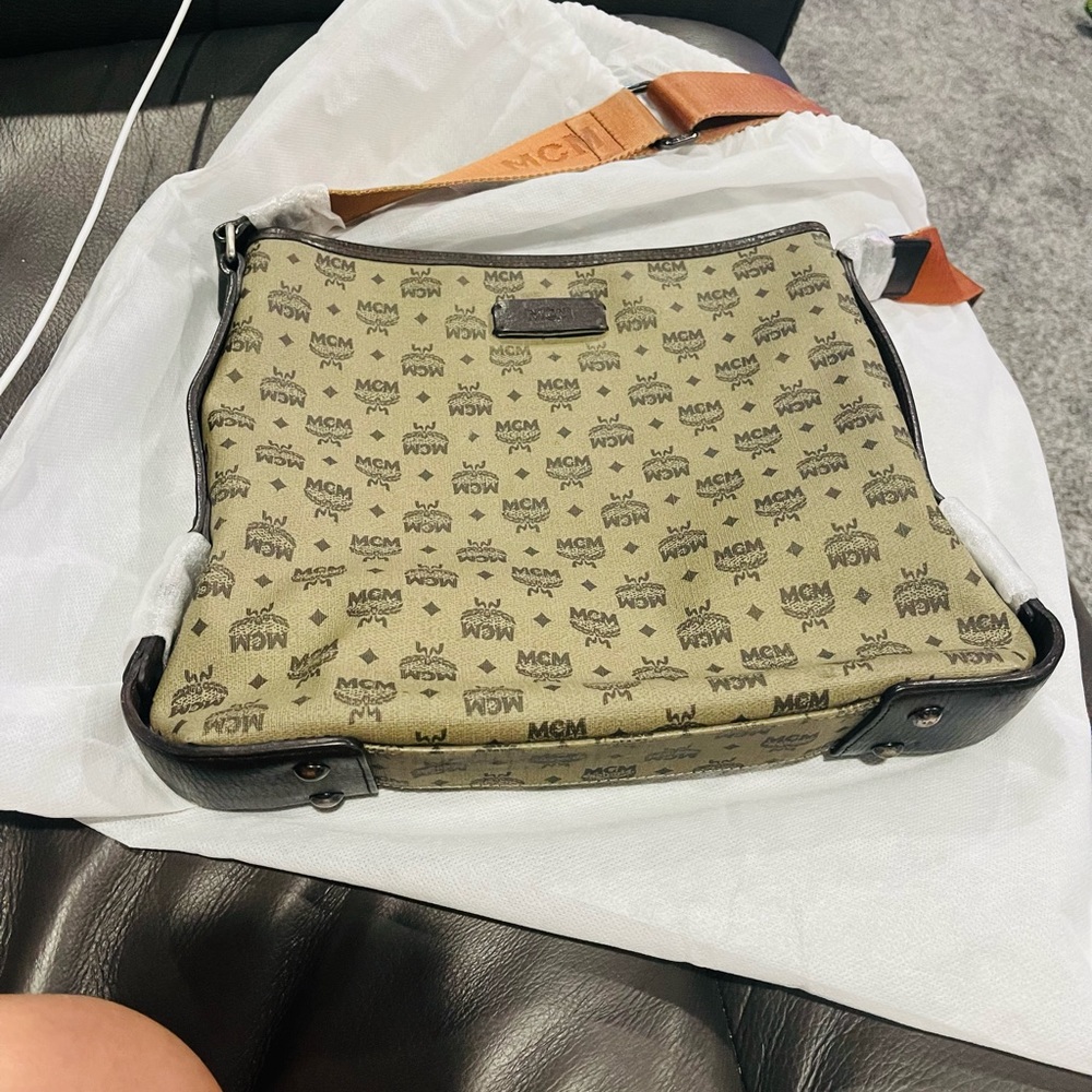 Authentic mcm crossbody bag